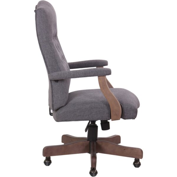 Boss Executive Commercial Linen Chair - Image 2