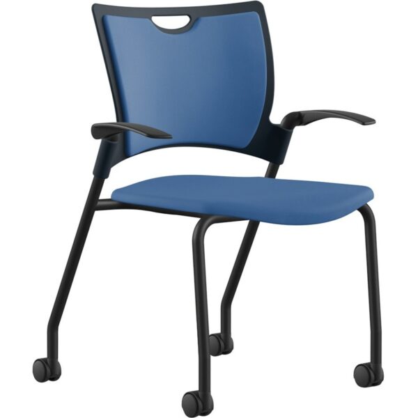 9 to 5 Seating Bella Fixed Arms Mobile Stack Chair