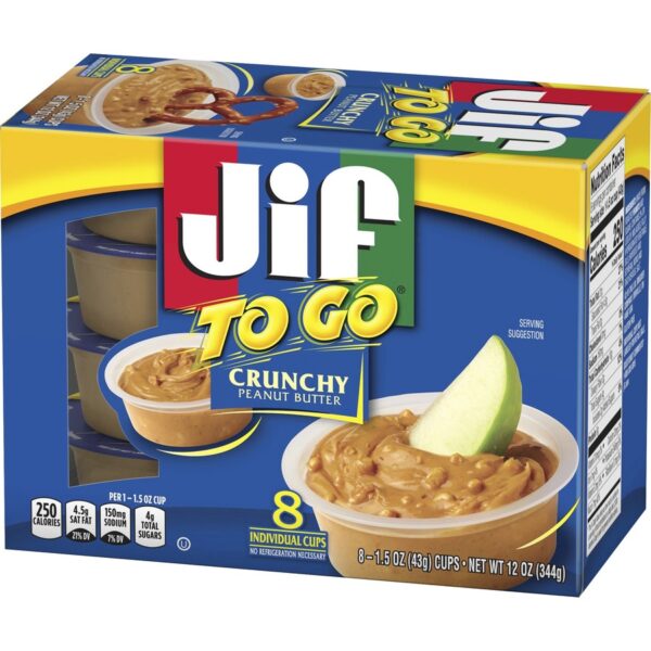 Jif To Go Peanut Butter Cups - Chunky - Image 2