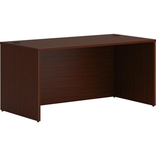 HON Mod Desk Shell | 60"W | Traditional Mahogany Finish