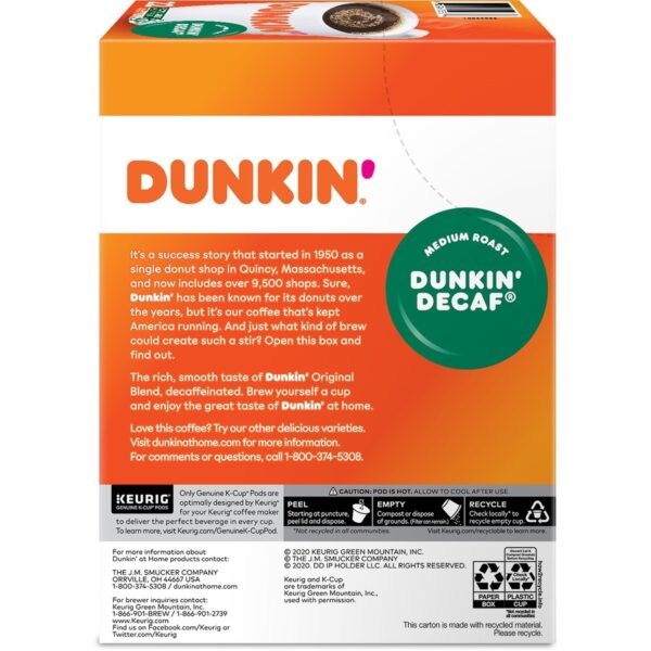 Dunkin'® K-Cup Dunkin Decaf Coffee - Image 4