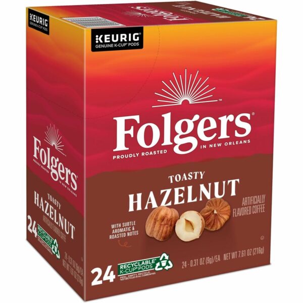 Folgers® K-Cup Toasty Hazelnut Coffee - Image 2