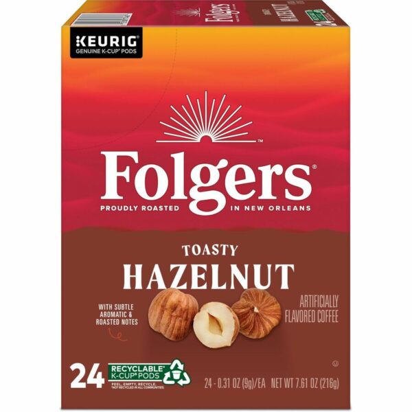 Folgers® K-Cup Toasty Hazelnut Coffee - Image 4