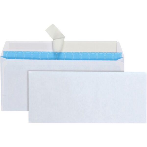 Quality Park No. 10 Treated Security Envelopes with Redi-Strip® Self-Sealing Closure