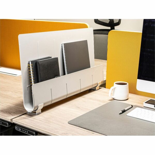 Deflecto Standing Desk Privacy Panel Organizer - Image 3