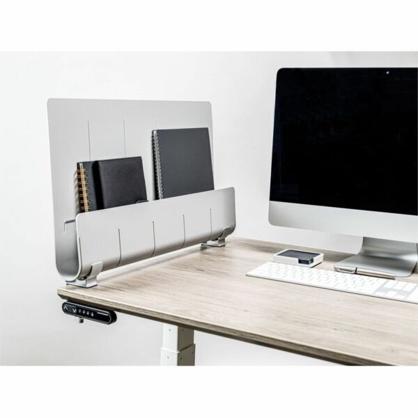 Deflecto Standing Desk Privacy Panel Organizer - Image 4