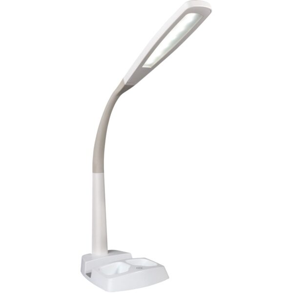 OttLite LED Desk Lamp with Charging Station