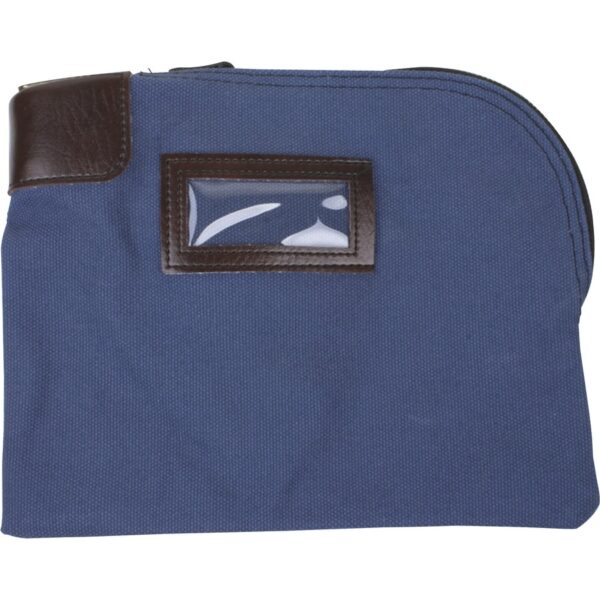 ControlTek Carrying Case Cash, Coin, Document, Check, Card - Blue