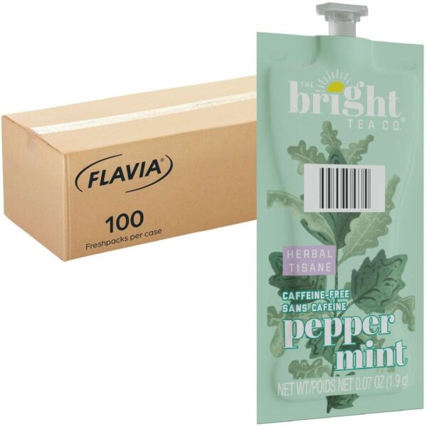 The Bright Tea Co. Peppermint Herbal Tea Freshpack