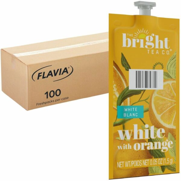 The Bright Tea Co. White with Orange White Tea Freshpack