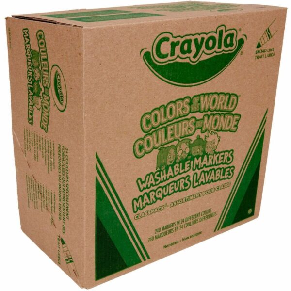 Crayola Multicultural Colors Washable Markers - Image 4