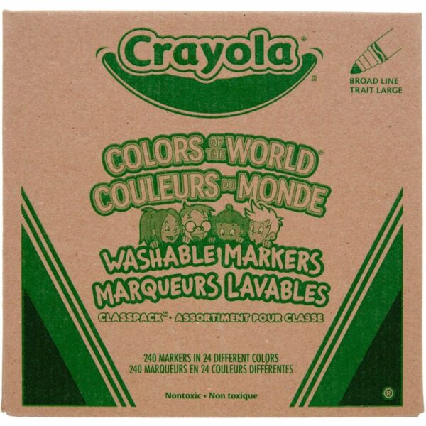 Crayola Multicultural Colors Washable Markers - Image 6