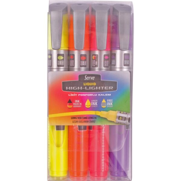 Serve Jumbo Liquid Highlighters