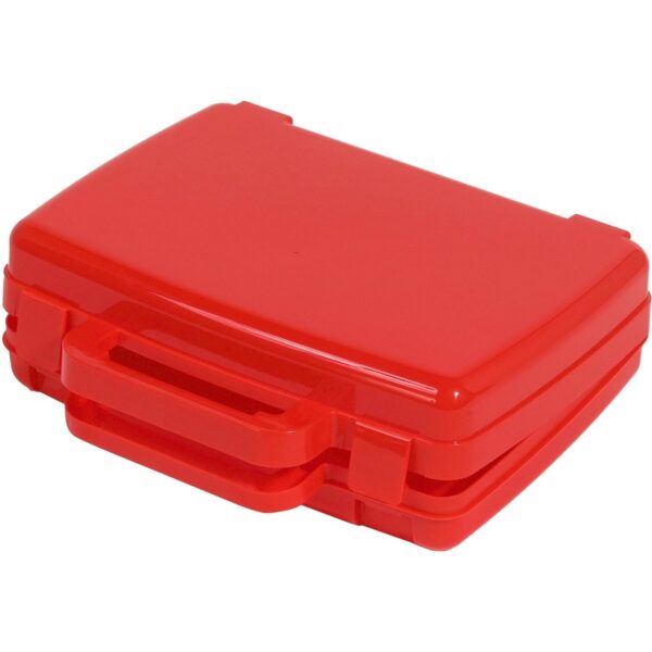 Deflecto Antimicrobial Storage Case Red - Image 2