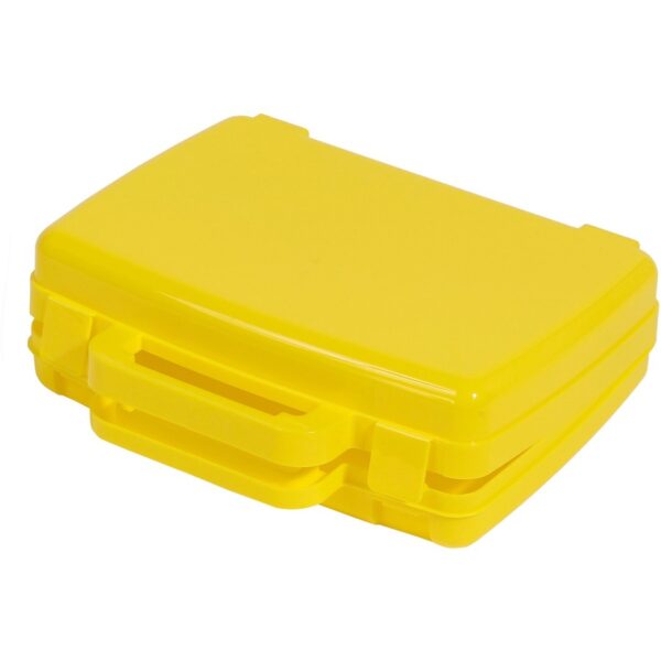 Deflecto Antimicrobial Storage Case Yellow - Image 2