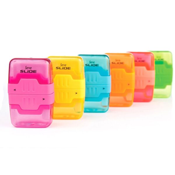 Serve Slide Eraser & Sharpener