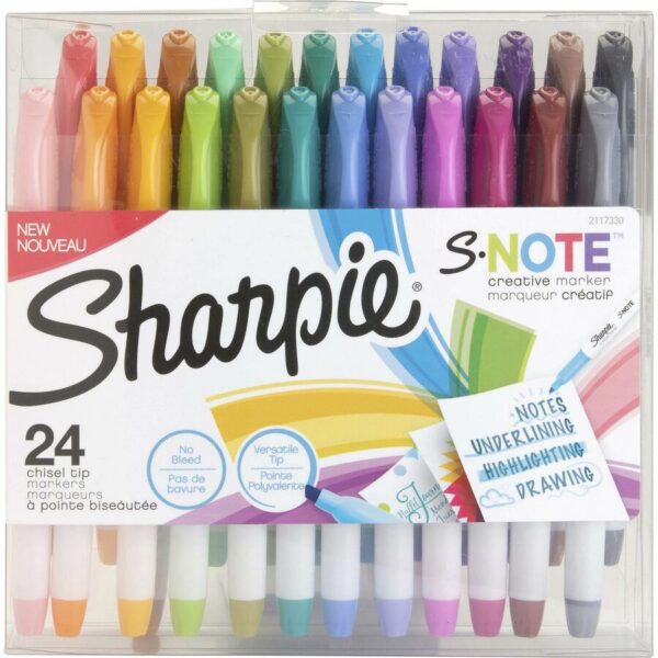 Sharpie S-Note Creative Markers, Chisel Tip - Image 5