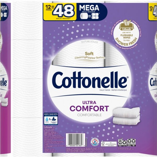 Cottonelle Ultra ComfortCare Bath Tissue - Image 4