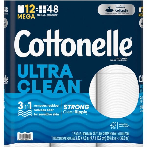 Cottonelle CleanCare Bath Tissue - Image 3