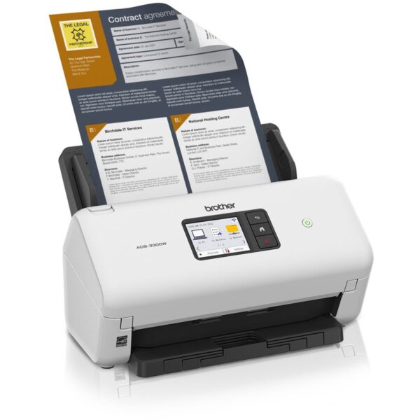 Brother ADS-3300W Sheetfed Scanner - 600 x 600 dpi Optical - Image 3