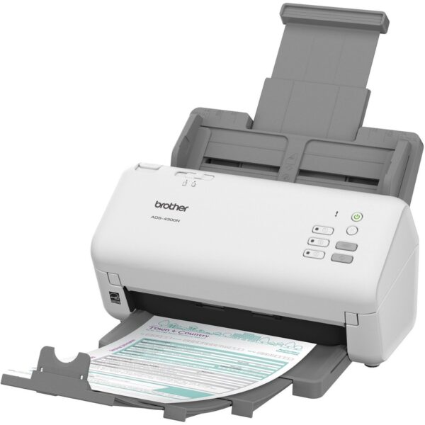 Brother ADS-4300N Sheetfed Scanner - 600 x 600 dpi Optical - Image 2