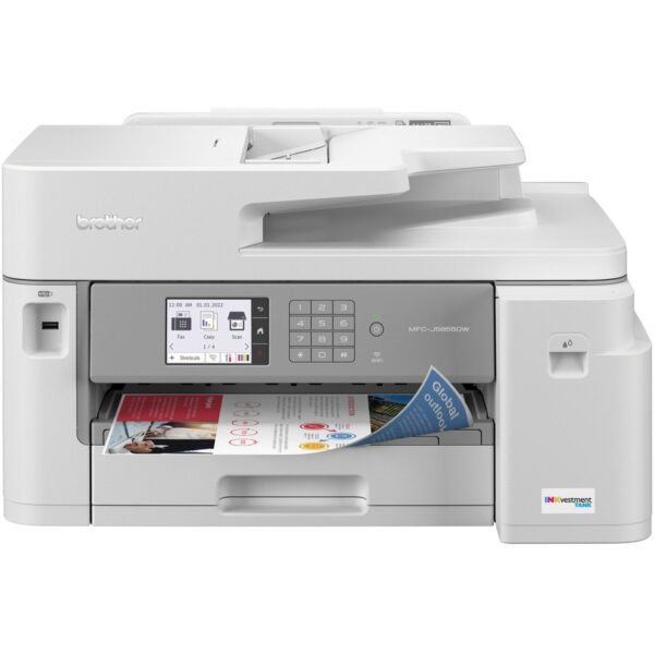 Brother MFC-J5855DW Wired & Wireless INKvestment Tank Inkjet Multifunction Printer - Color