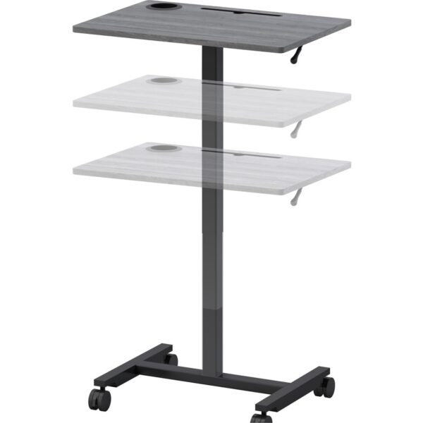 Lorell Height-adjustable Mobile Desk