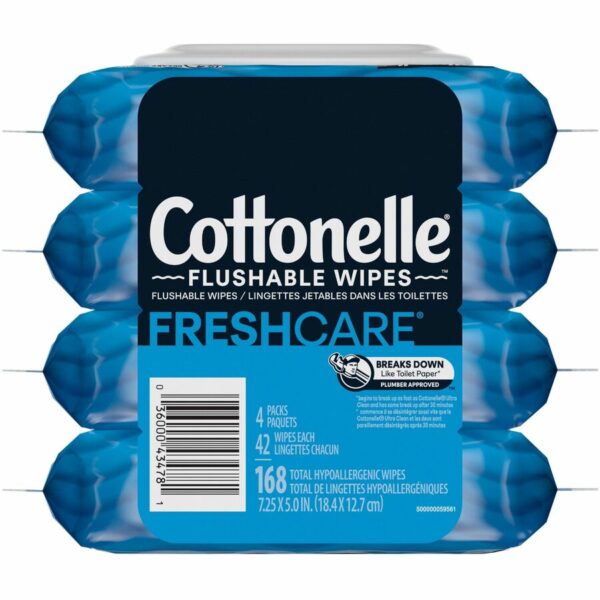 Cottonelle Flushable Wipes - Image 2