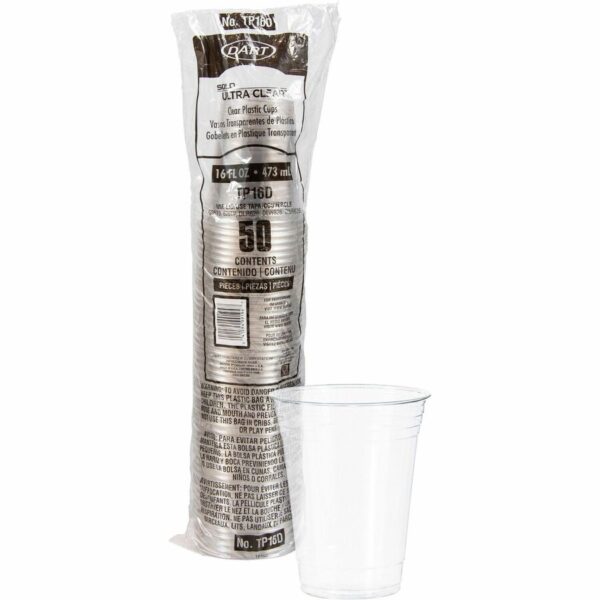 Solo Ultra Clear 16 oz Practical-Fill Cold Cups