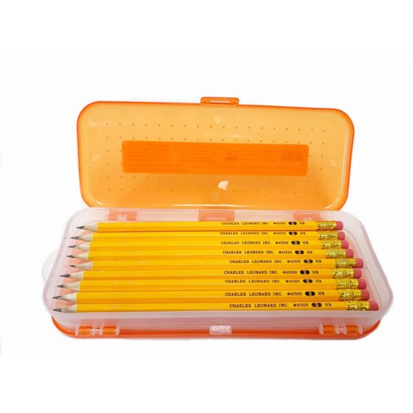 Charles Leonard Double-sided Pencil Boxes - Image 2