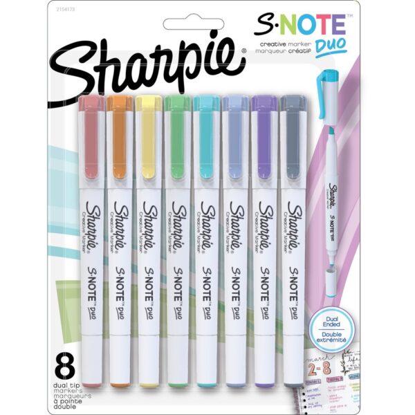 Sharpie S-Note Duo Dual-Tip Markers