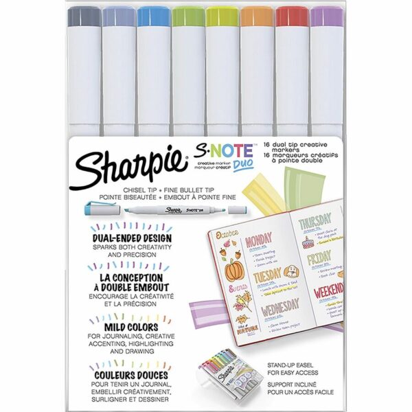 Sharpie S-Note Duo Dual-Tip Markers - Image 2