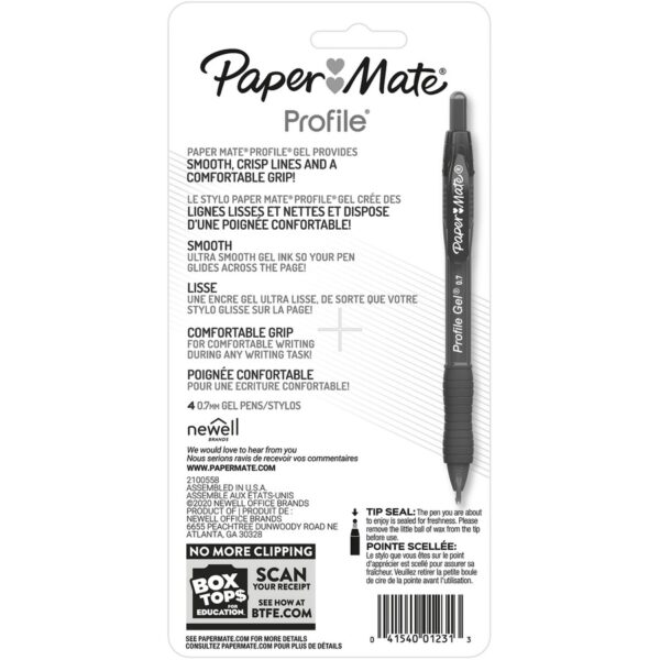 Paper Mate Profile 0.7mm Retractable Gel Pen - Image 2