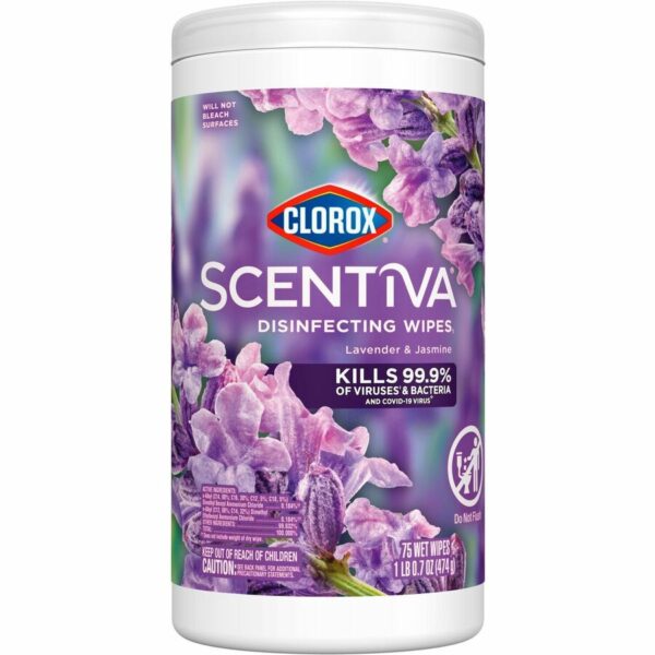 Clorox Scentiva Bleach-Free Disinfecting Wipes