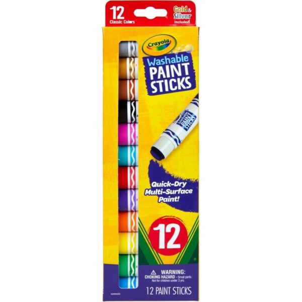 Crayola Project Quick-Dry Paint Sticks - Image 4