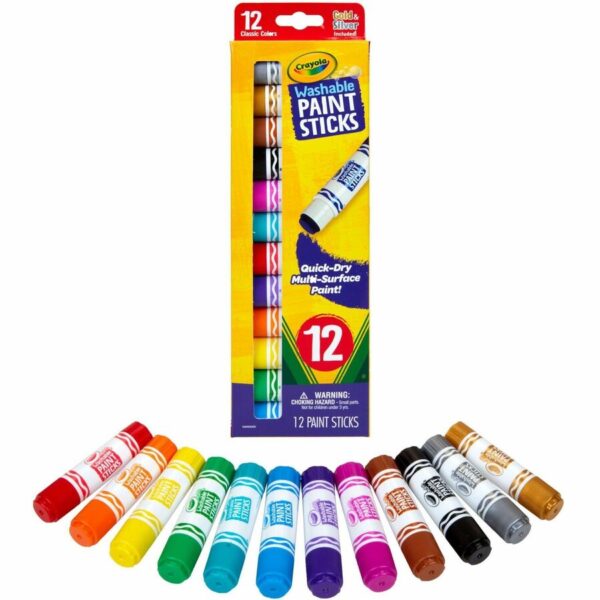 Crayola Project Quick-Dry Paint Sticks