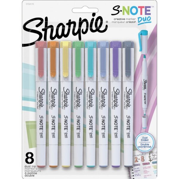 Sharpie S-Note Duo Dual-Tip Markers - Image 3