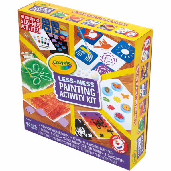 Crayola Less Mess Paint Set - Image 2