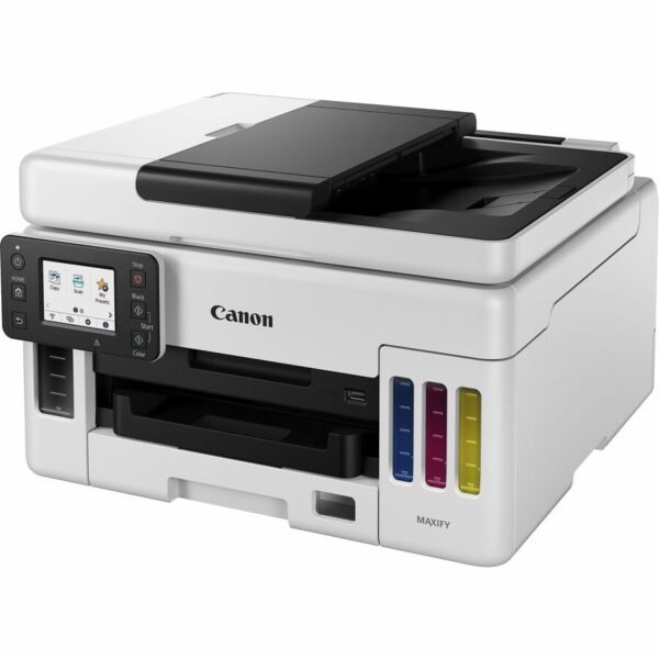 Canon MAXIFY GX6021 Wireless Inkjet Multifunction Printer - Color - White - Image 2