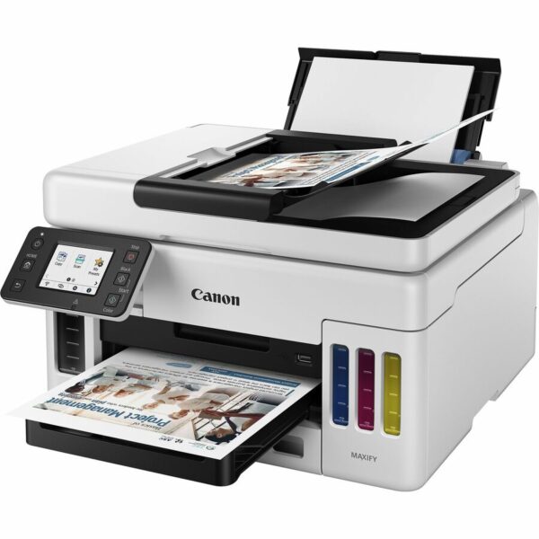 Canon MAXIFY GX6021 Wireless Inkjet Multifunction Printer - Color - White - Image 3