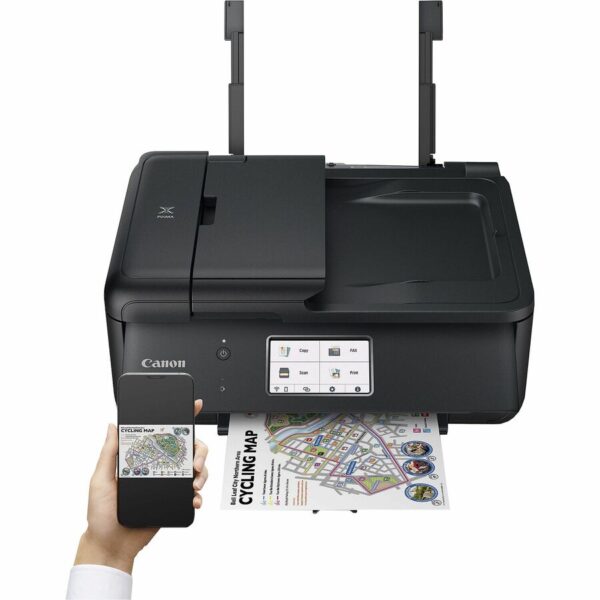 Canon TR8620A Wireless Inkjet Multifunction Printer - Color - Black - Image 4