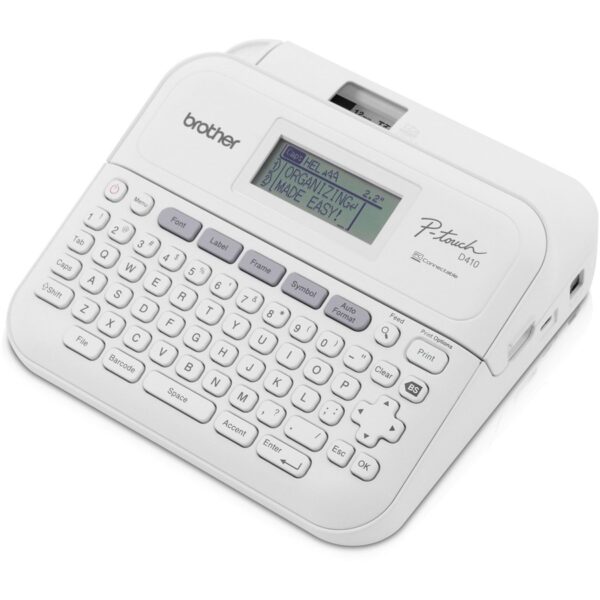 Brother P-Touch PT-D410AD Label Printer Gray - Image 2