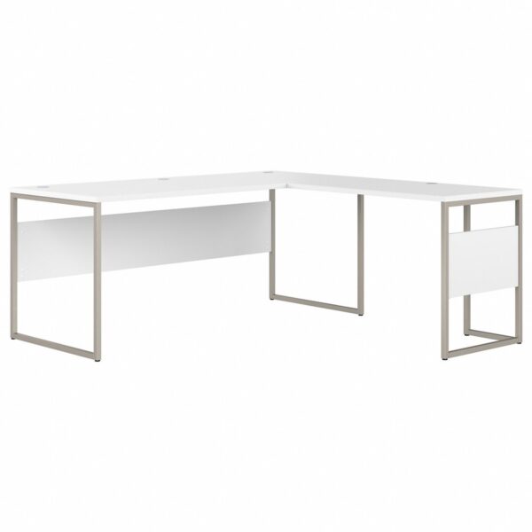 Bush Business Furniture Hybrid Collection White Desking