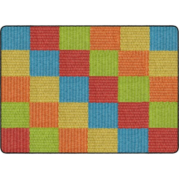 Flagship Carpets Basketweave Blocks Class Rug