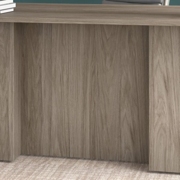 Bush Business Furniture Office 500 Black Walnut Desk - Image 3