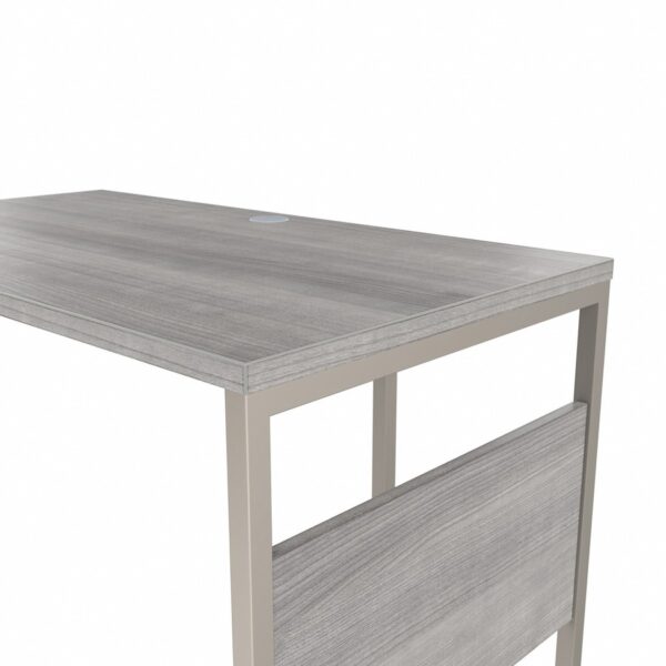 Bush Business Furniture Hybrid Platinum Gray Desking - Image 3