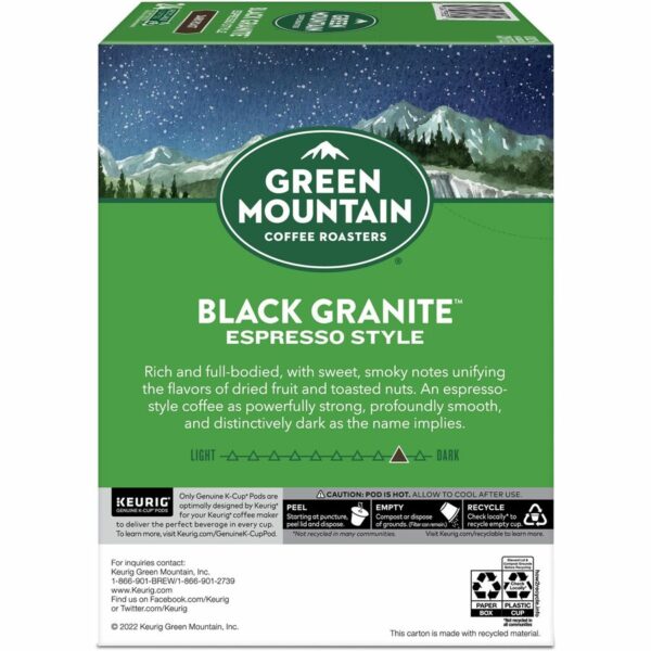 Green Mountain Coffee Roasters® K-Cup Black Granite Espresso Style Coffee - Image 3