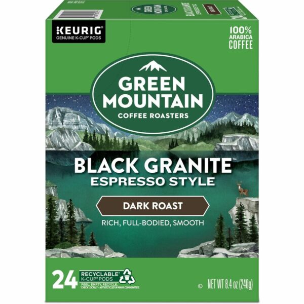 Green Mountain Coffee Roasters® K-Cup Black Granite Espresso Style Coffee - Image 4