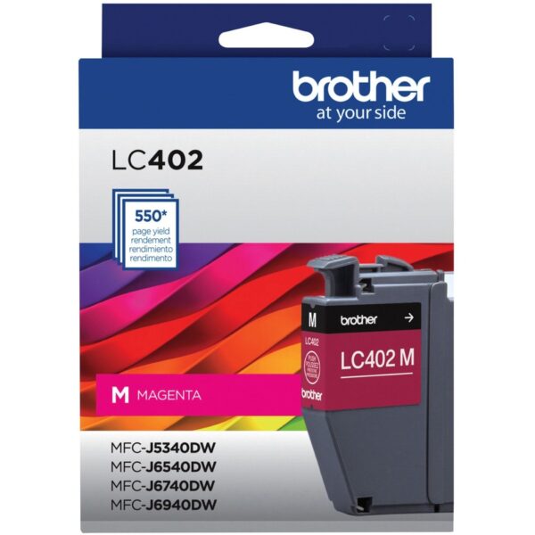 Brother LC402MS Original Inkjet Ink Cartridge - Magenta - 1 Each - Image 3