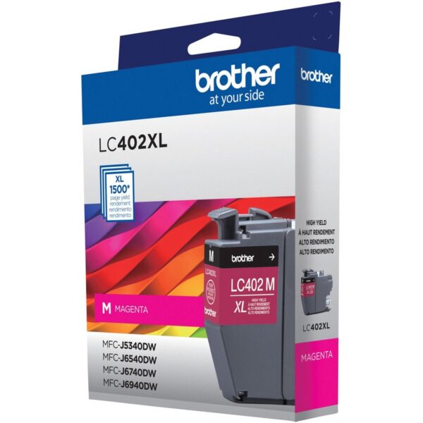 Brother LC402XLMS Original High Yield Inkjet Ink Cartridge - Magenta - 1 Each - Image 2